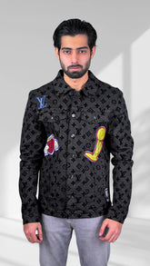 Louis Vuitton Denim Short Down Jacket
